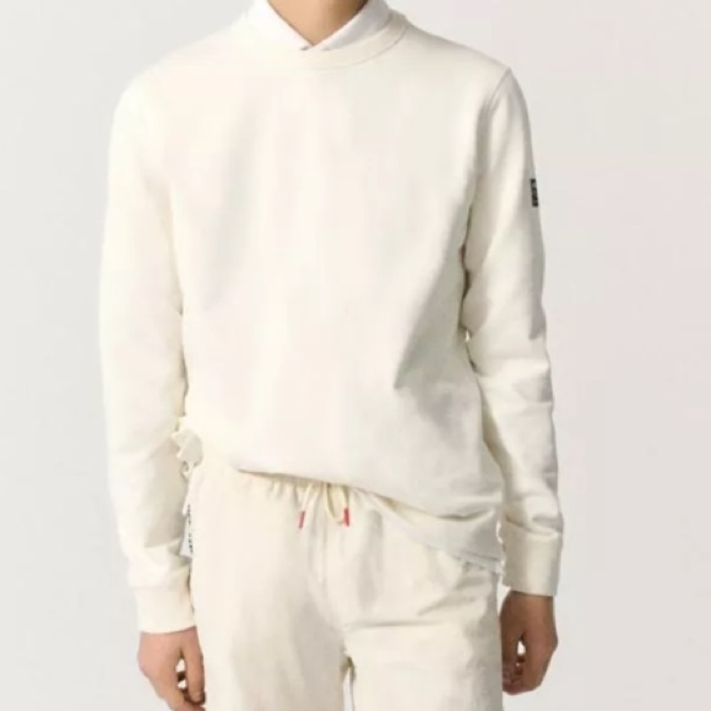 Ecoalf Taberalf Crewneck Sweatshirt Size L Cotton Pullover Sustainability Print